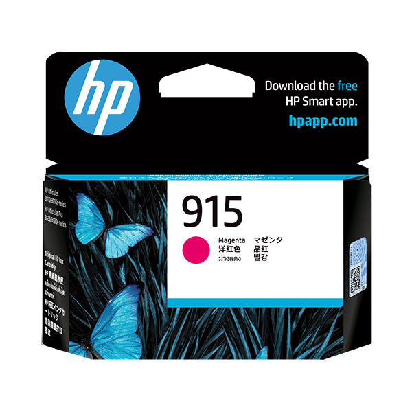 HP 915 Magenta Original Ink Cartridge (3YM16AA)