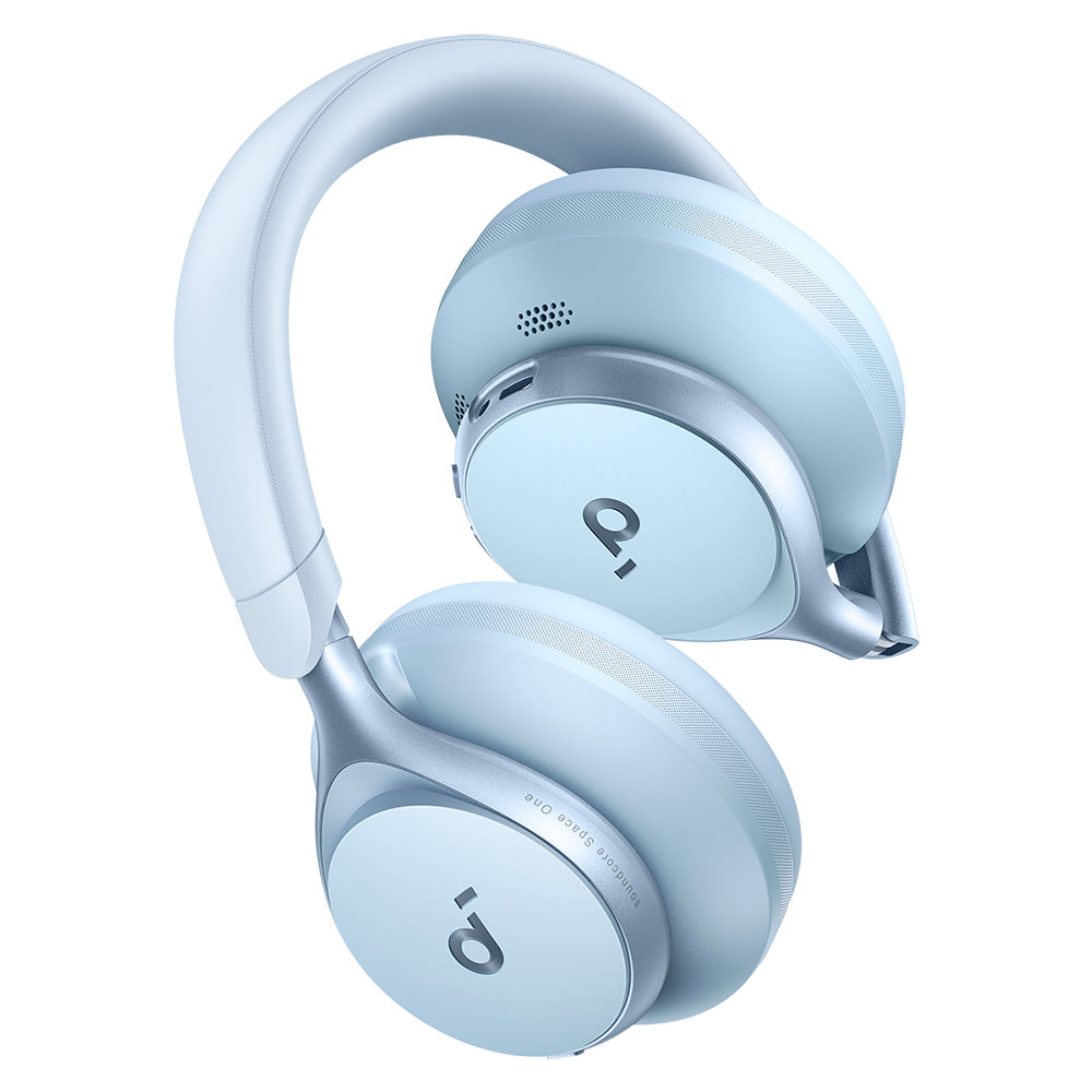 【新品未使用】Soundcore Space One ブルー A3035031 Anker Soundcore Space One Noise Cancelling Headphones