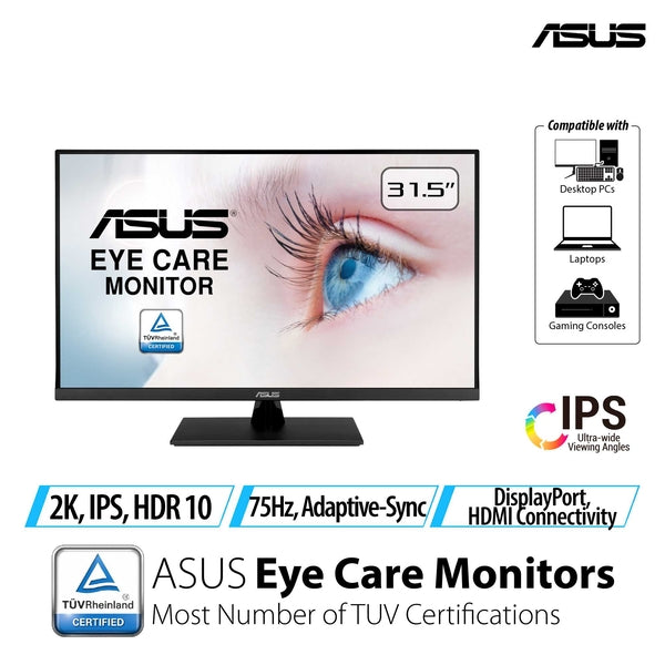 Asus VP32AQ - QHD/F75/IPS5/2W (VT)