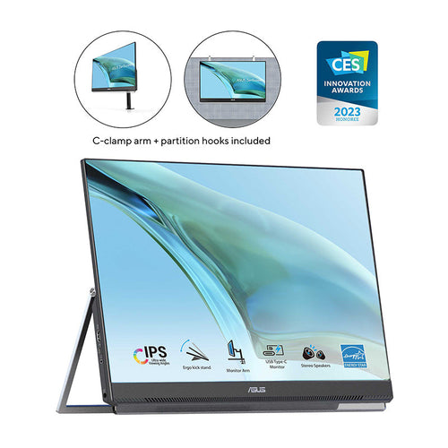 ASUS ZenScreen MB249C Portable Monitor – 23.8 FHD IPS USB-C