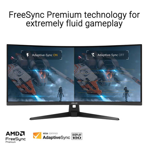 ASUS TUF Gaming VG27WQ3B Gaming Monitor - 27 QHD Fast VA 180Hz