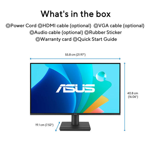 Asus VA259HGA 24.5-inch FHD IPS 120Hz Monitor