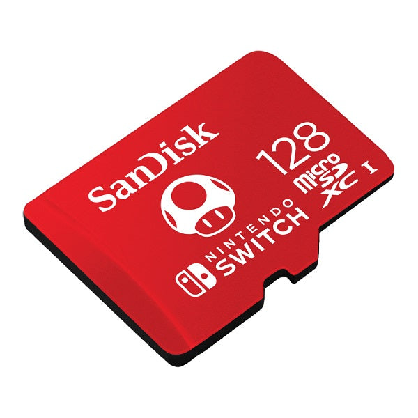 SanDisk Nintendo Licensed microSDXC UHS-I 128GB (Red) 100MB/s