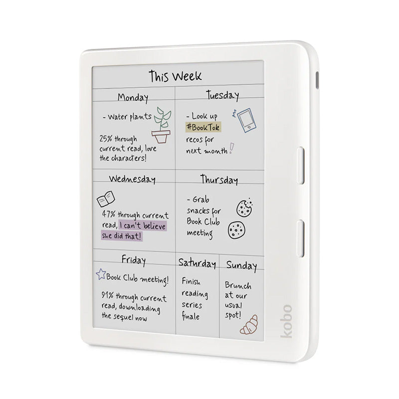 Kobo Libra 2（ホワイト） Kobo Libra Colour eReader (White) – Challenger Singapore