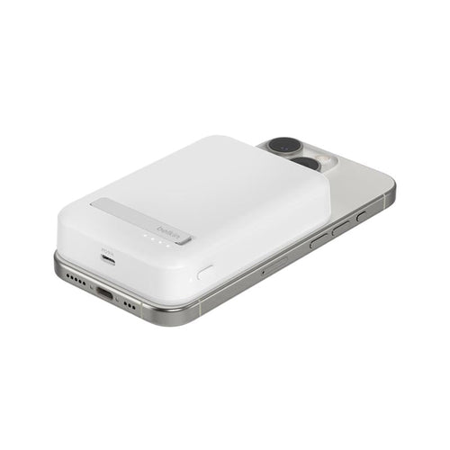 Belkin BPD008btWH 10000mAh Qi2 Wireless Power Bank (White)