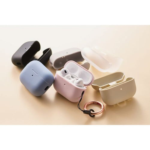 Elecom AP4SCCR Airpods Pro Gen 2 Silicone Case (Clear)