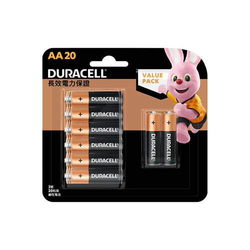 Duracell DRC0011DCSHHS AA Alkaline Battery (20pcs)