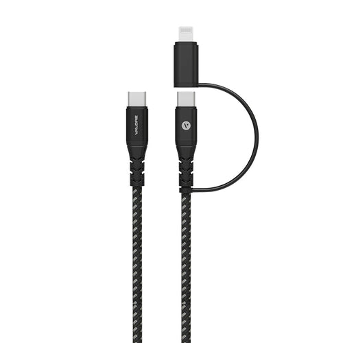 Valore PD240W USB-C to USB-C/Lightning Charging Cable 1M (CA-012)