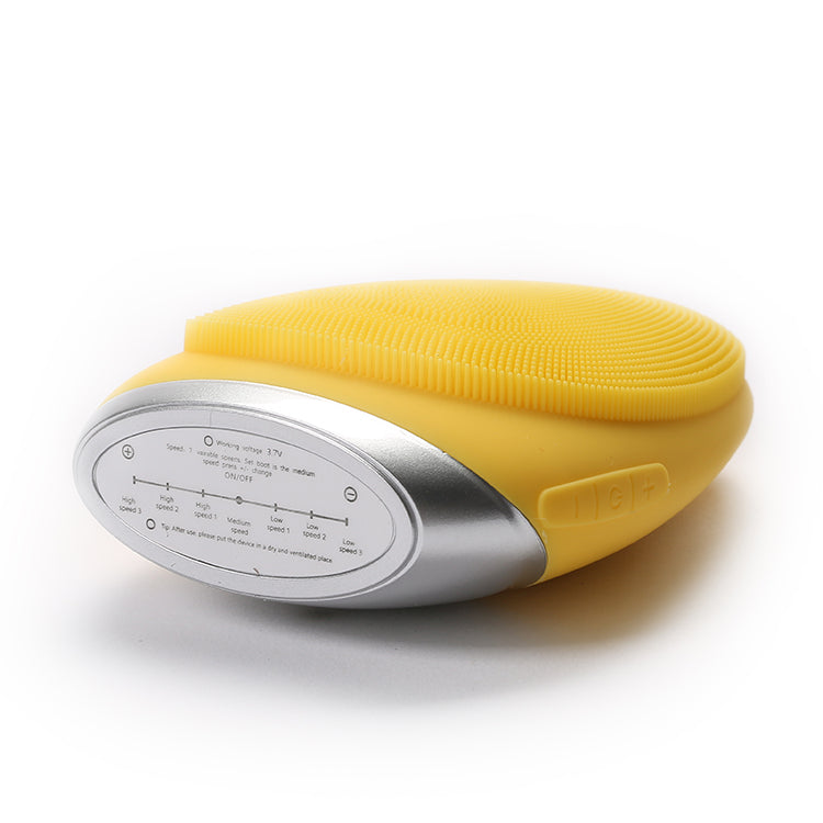 The Sun Ray Facial Cleansing Brush (Yellow)