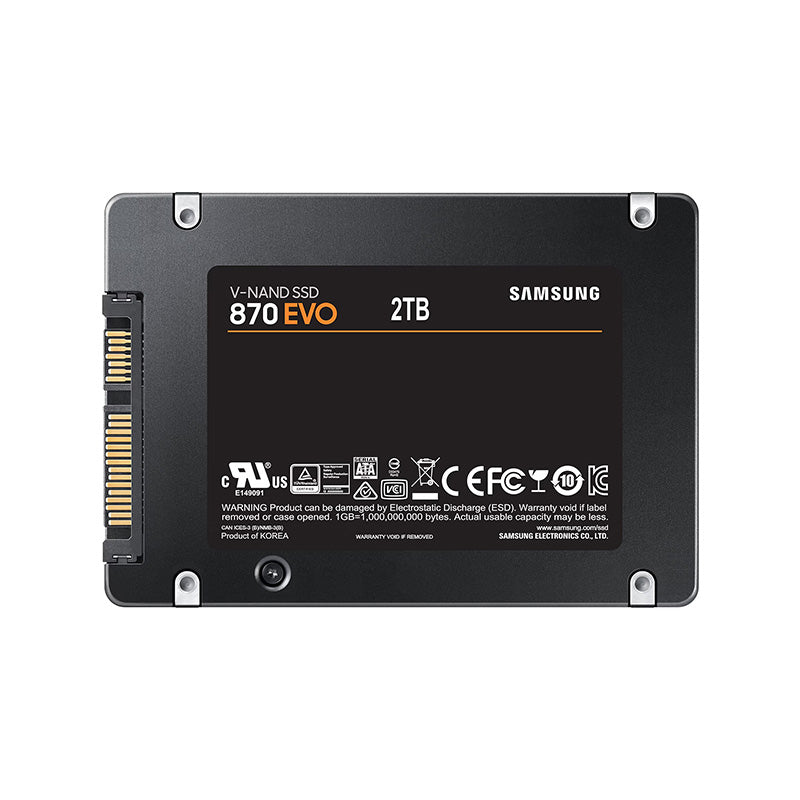 Samsung 870 EVO 2TB SATA 2.5'' SSD – Challenger Singapore