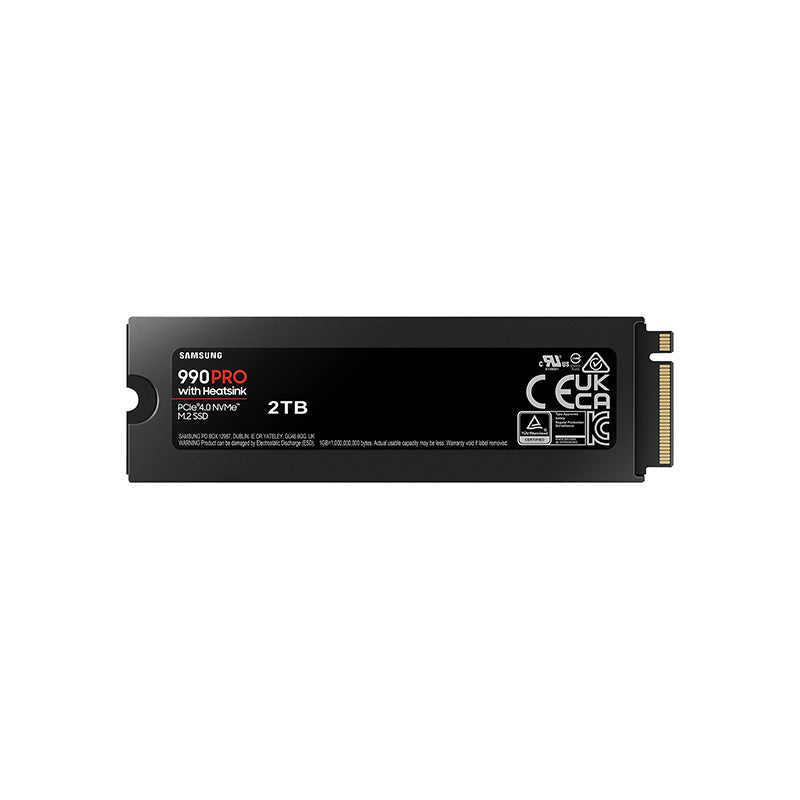 Samsung 990 Pro Heatsink 2TB NVMe M.2 SSD – Challenger Singapore