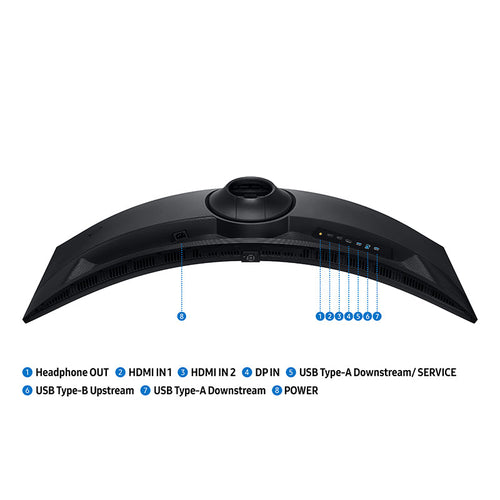 Samsung LS49FG912EEXXS 49 Odyssey G9 DQHD 144Hz Gaming Monitor