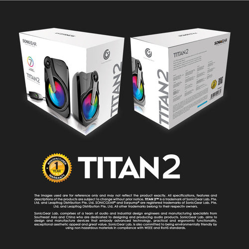 SonicGear Titan 2 2.0 Speaker