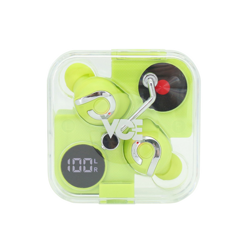 VCE VE-MM10 True Wireless Earbuds (Green)