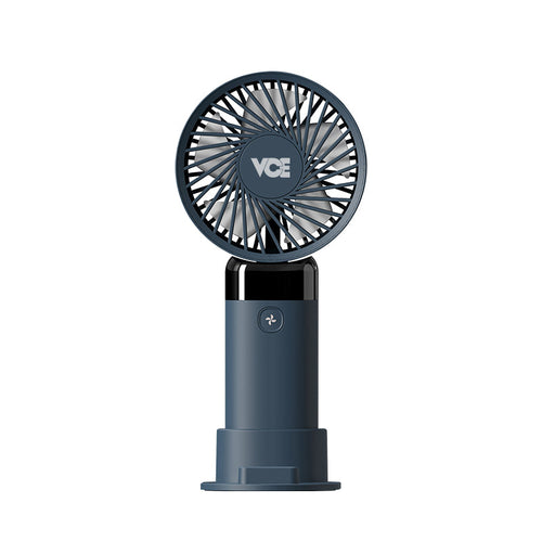 VCE VE-LAC64 Portable Fan with Stand (Dark Blue)