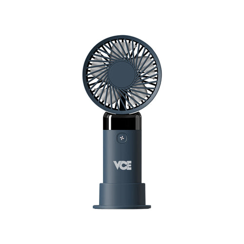 VCE VE-LAC63 Foldable Fan with Digital Display (Dark Blue)