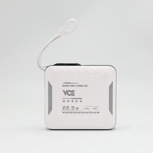 VCE VE-PD21 PD22.5W 10000mAh Power Bank (White)