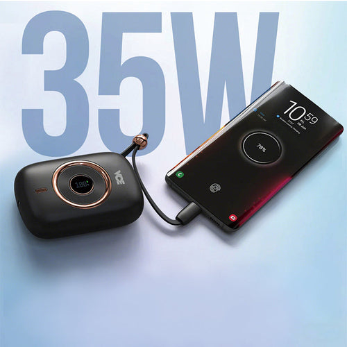 VCE VE-PD22 PD35W 10000mAh Power Bank (Black)