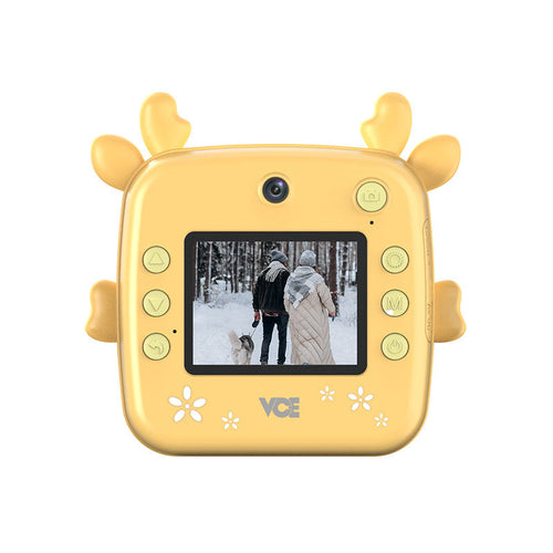 VCE VE-CA01 Kids Print Camera (Yellow)