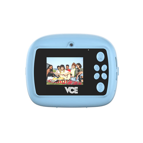 VCE VE-CA02 Kids Print Camera (Blue)