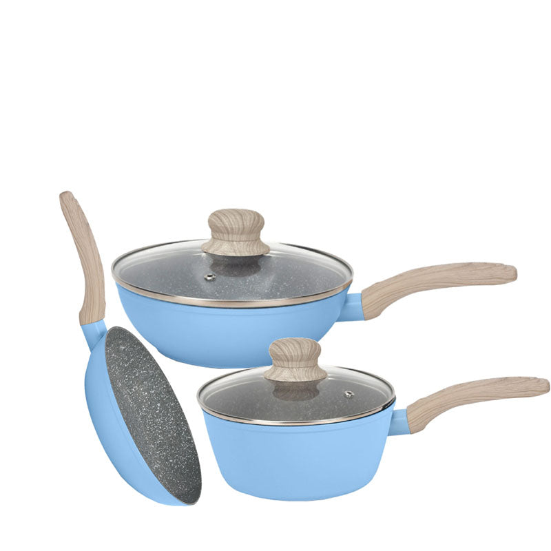 Mino　28cm La Gourmet Shogun mini Set (20F+16S+20W) - Blue – Challenger Singapore