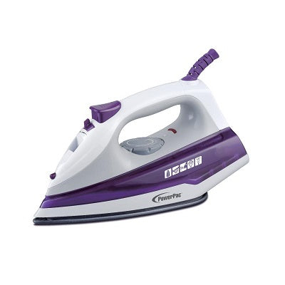 Powerpac PPIN1107 Dry Iron with Water Spray 1400 Watts