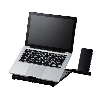 LAPTOP STAND/FOLDABLE/8 ANGLE (Black)