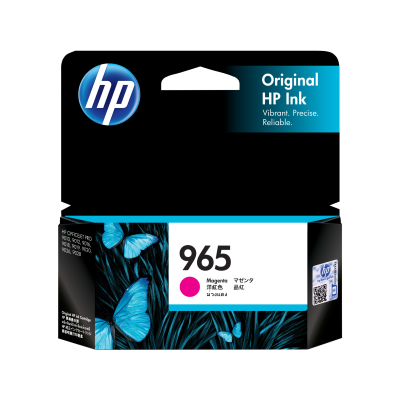 HP 965 Magenta Original Ink Cartridge (3JA78AA)