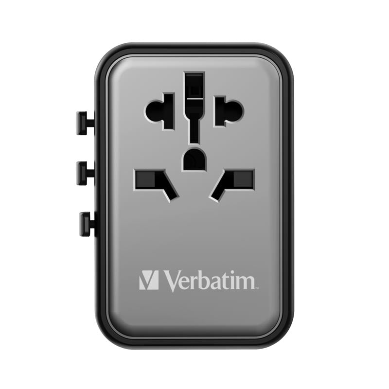 Verbatim (BOS) VM32123 GaN III Universal T.Adapter 2C3A PD45W