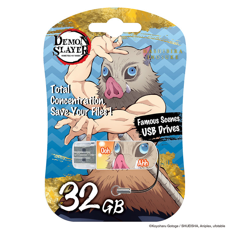 Verbatim 32GB Demon Slayer USB 3.2 Gen 1 Flash Drive - Inosuke
