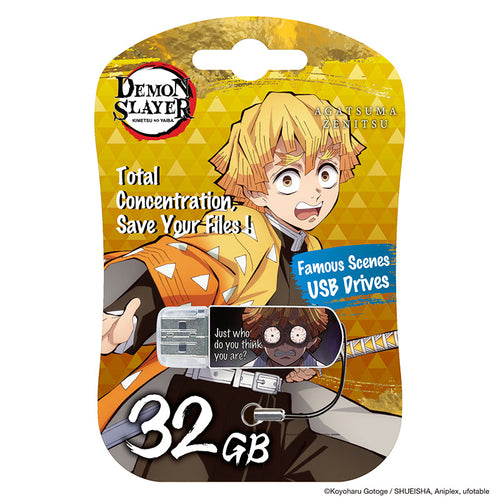 Verbatim 32GB Demon Slayer USB 3.2 Gen 1 Flash Drive - Zenitsu