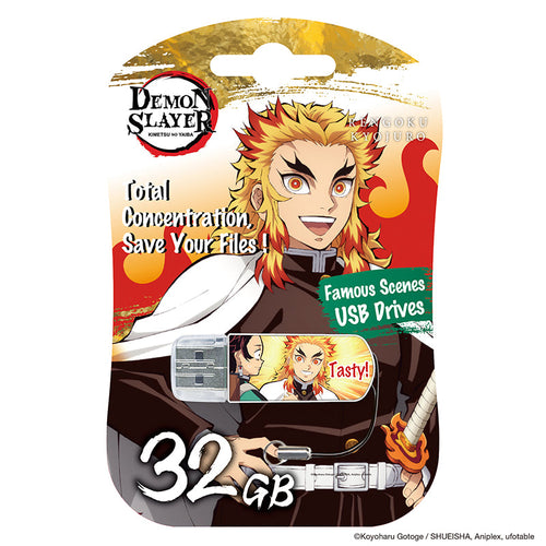 Verbatim 32GB Demon Slayer USB 3.2 Gen 1 Flash Drive - Rengoku