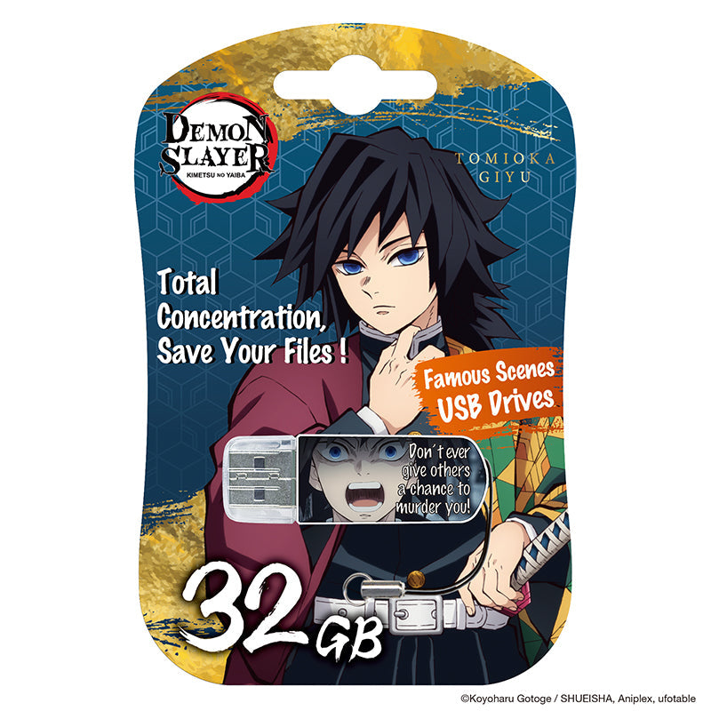 Verbatim 32GB Demon Slayer USB 3.2 Gen 1 Flash Drive - Giyu