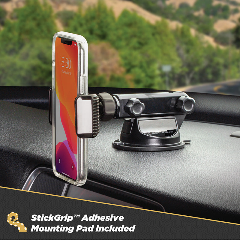 Scosche UH4WDEX2-SP ExtendoMount Telescoping Phone/GPS Suction Cup Mount with Adjustable Arms