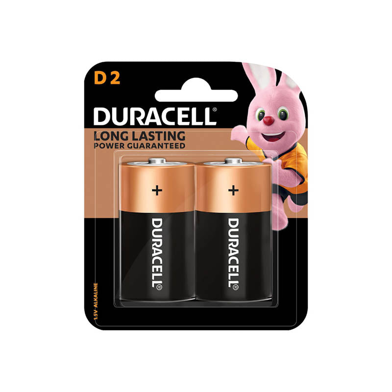 Duracell DRC0018DCSHHS D 2pcs Alkaline Battery