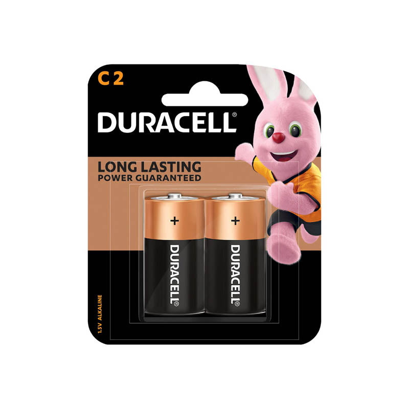 Duracell DRC0017DCSHHS C 2pcs Alkaline Battery