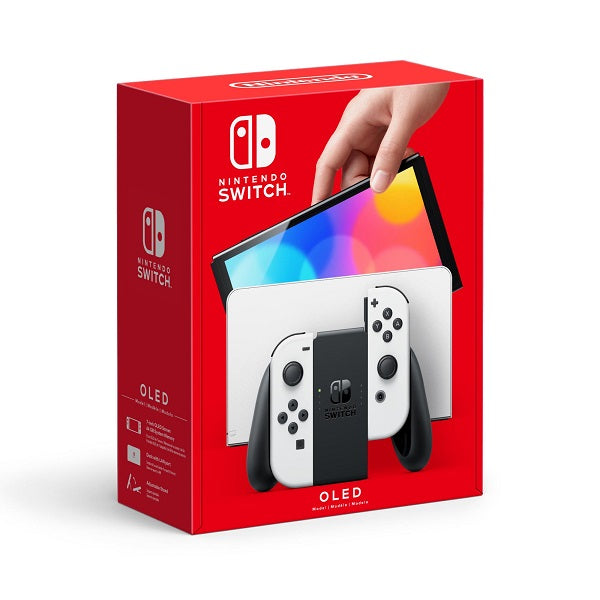 Nintendo Switch ホワイトシェル 本体　256SDカード付き Nintendo Switch (OLED Model) White – Challenger Singapore