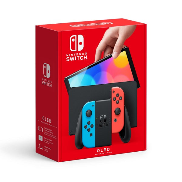 Nintendo Switch (OLED Model) Neon Blue/Neon Red