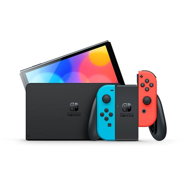 Nintendo Switch 任天堂 Nintendo Switch (OLED Model) Neon Blue/Neon Red – Challenger Singapore