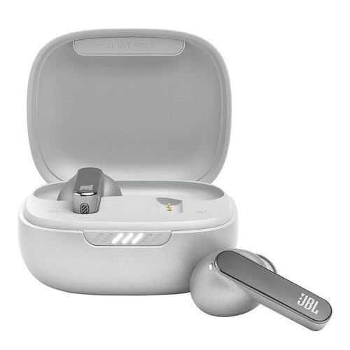 JBL Live Pro 2 True Wireless Earbuds (Silver)