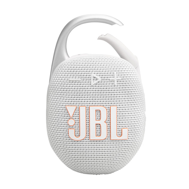JBL Clip 5 Portable Speaker White