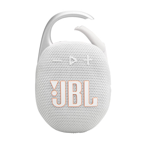 JBL Clip 5 Portable Speaker White