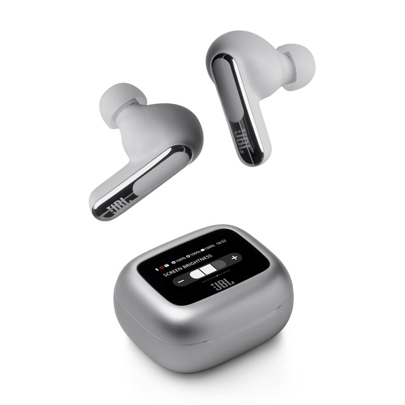 JBL Live Beam 3 TWS Smartcase Earphone Silver