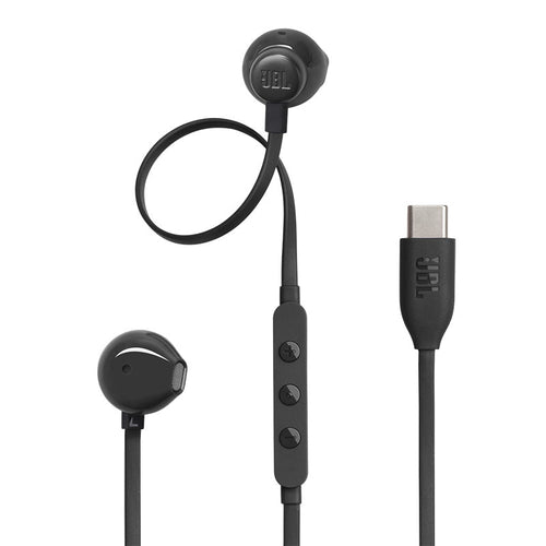 JBL Tune 305C USB-C Earbuds (Black)