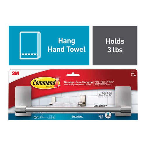 3M Command Bath41-SN-ES Towel Bar