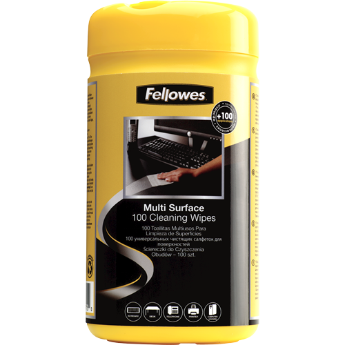 Fellowes F99715 Surface Wipes (100pcs)