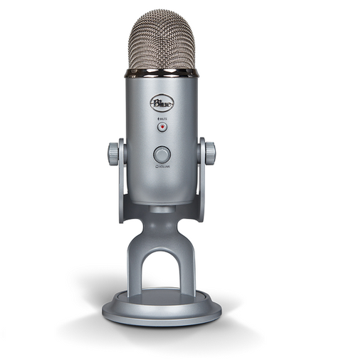 BLUE Yeti USB Microphone (Silver)