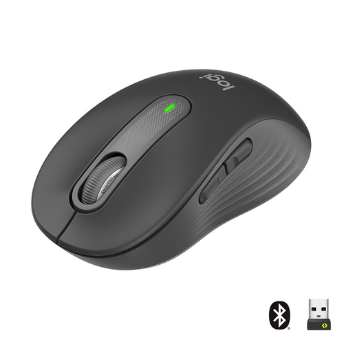 Logitech Signature M650 Wireless Mouse (L - Graphite)