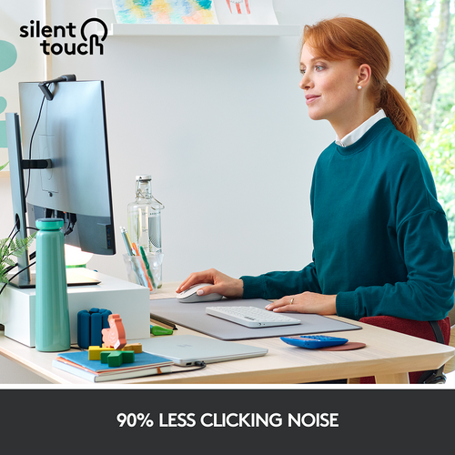 Logitech Signature M650 Wireless Mouse (M - White)