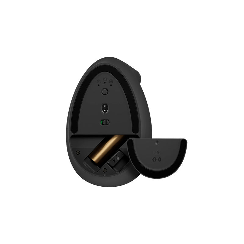 Logitech Lift Vertical Ergonomic Mouse (Graphite)